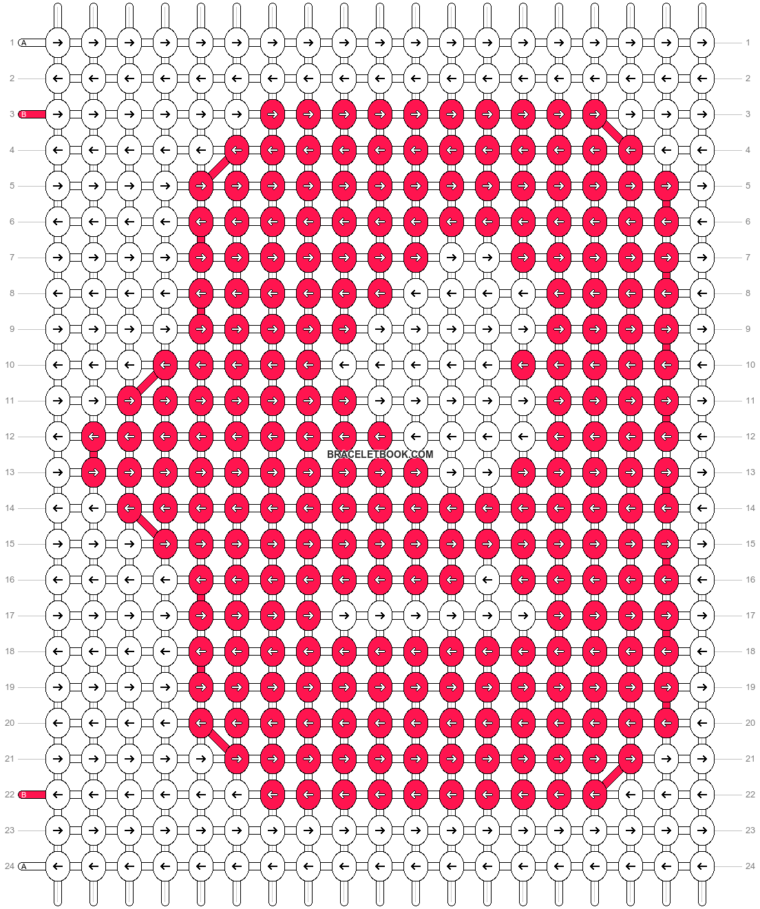 Alpha pattern #67596 pattern