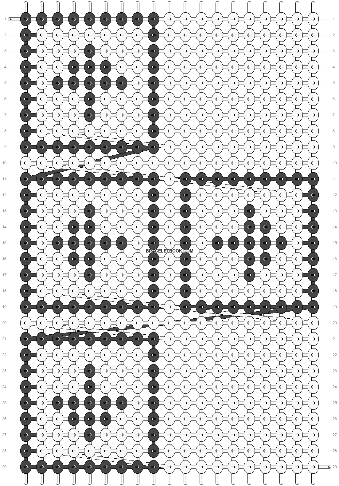 Alpha pattern #68408 pattern