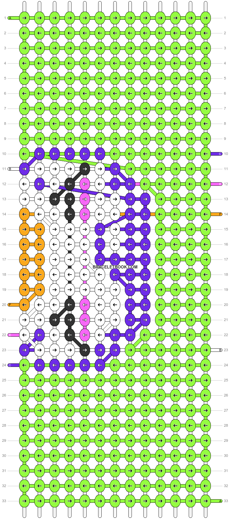 Alpha pattern #70944 pattern