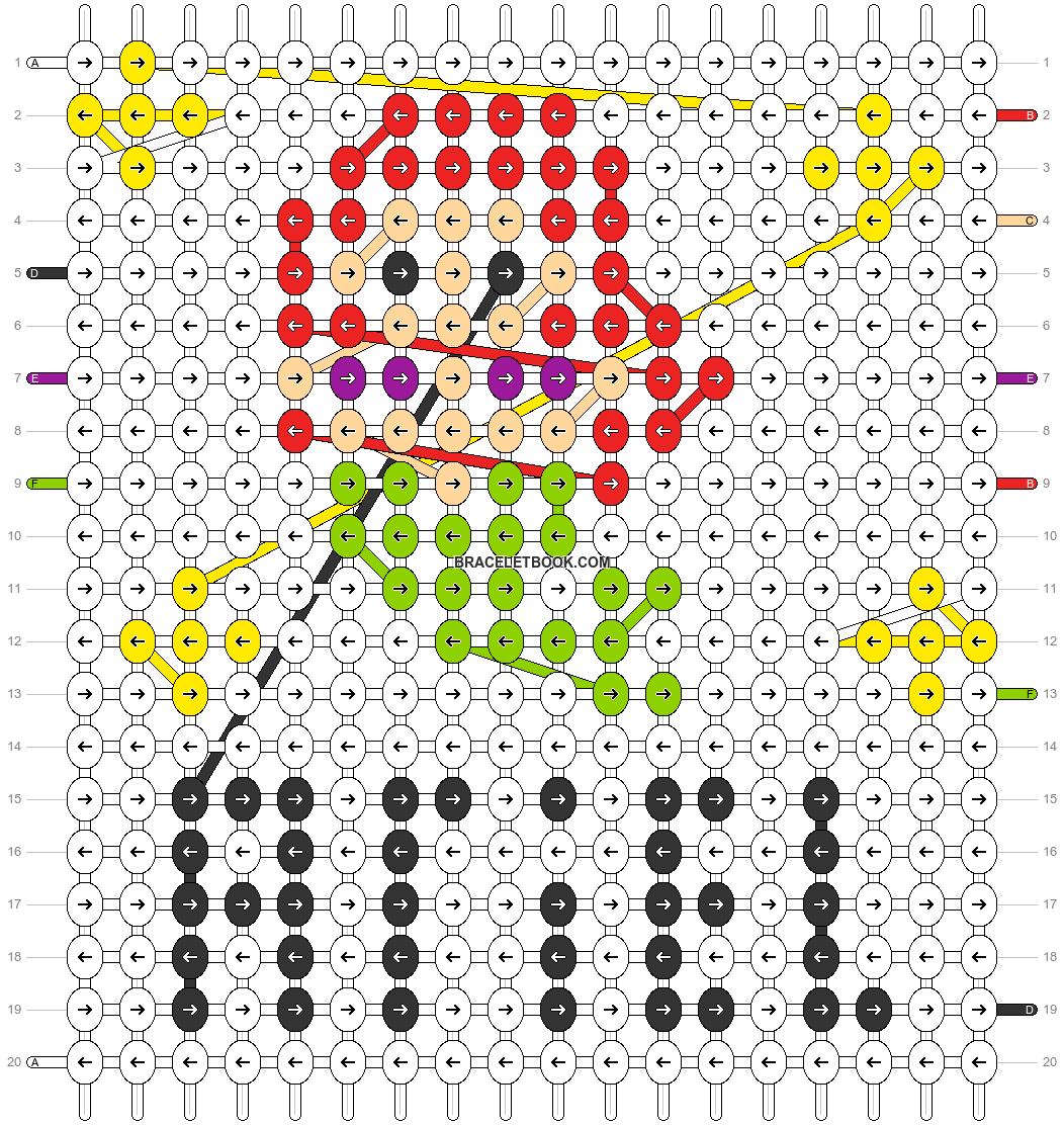 Alpha pattern #71209 pattern
