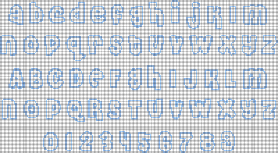 Alpha pattern #9774 | BraceletBook