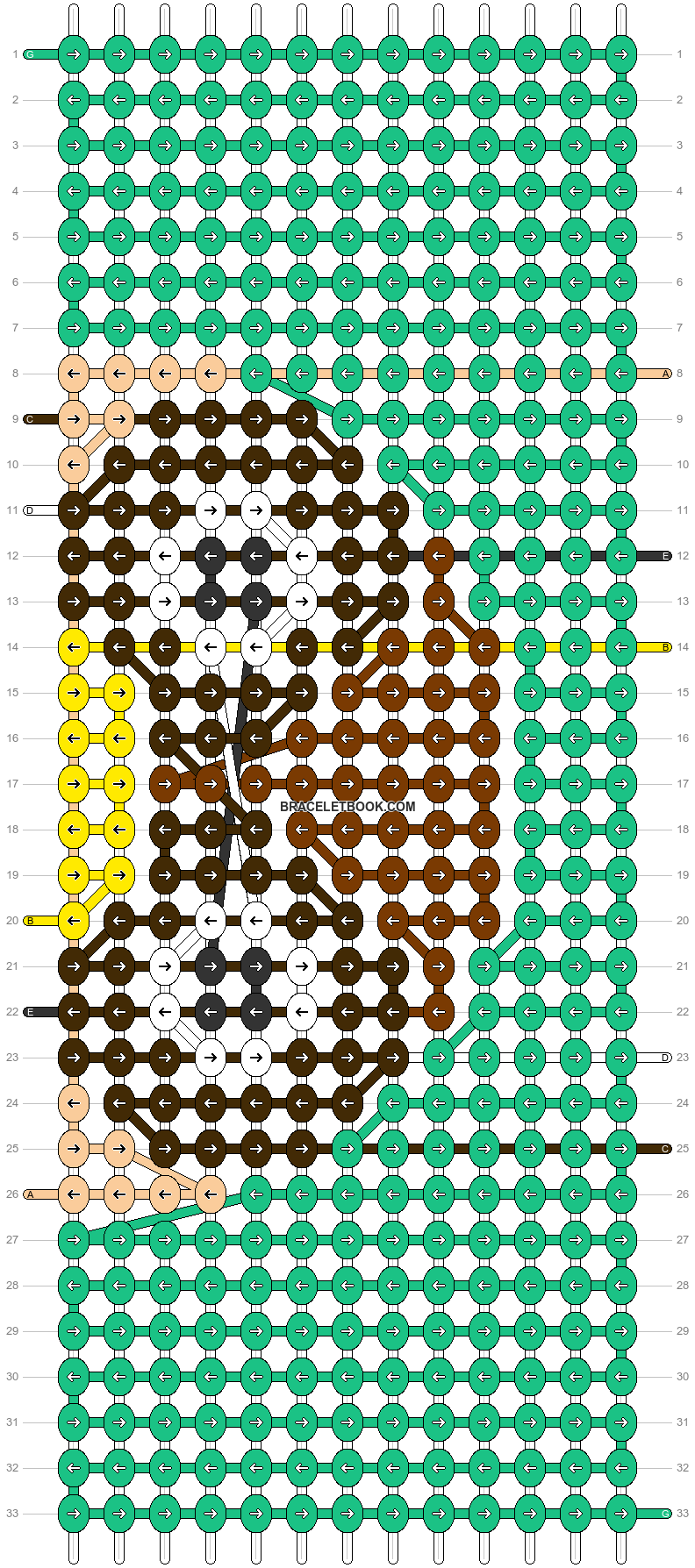 Alpha pattern #73630 pattern