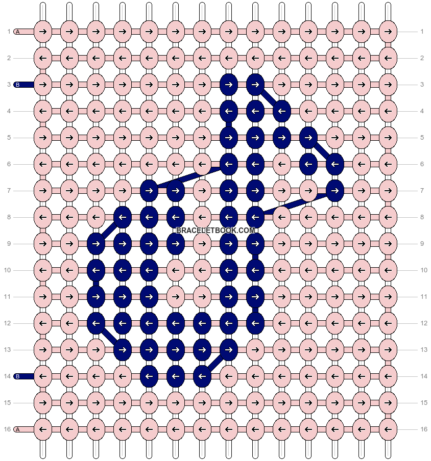 Alpha pattern #75063 pattern