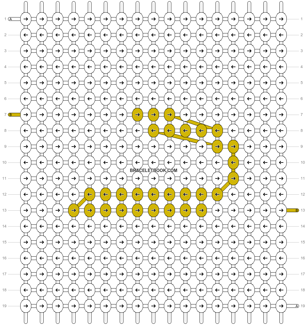 Alpha pattern #76059 pattern