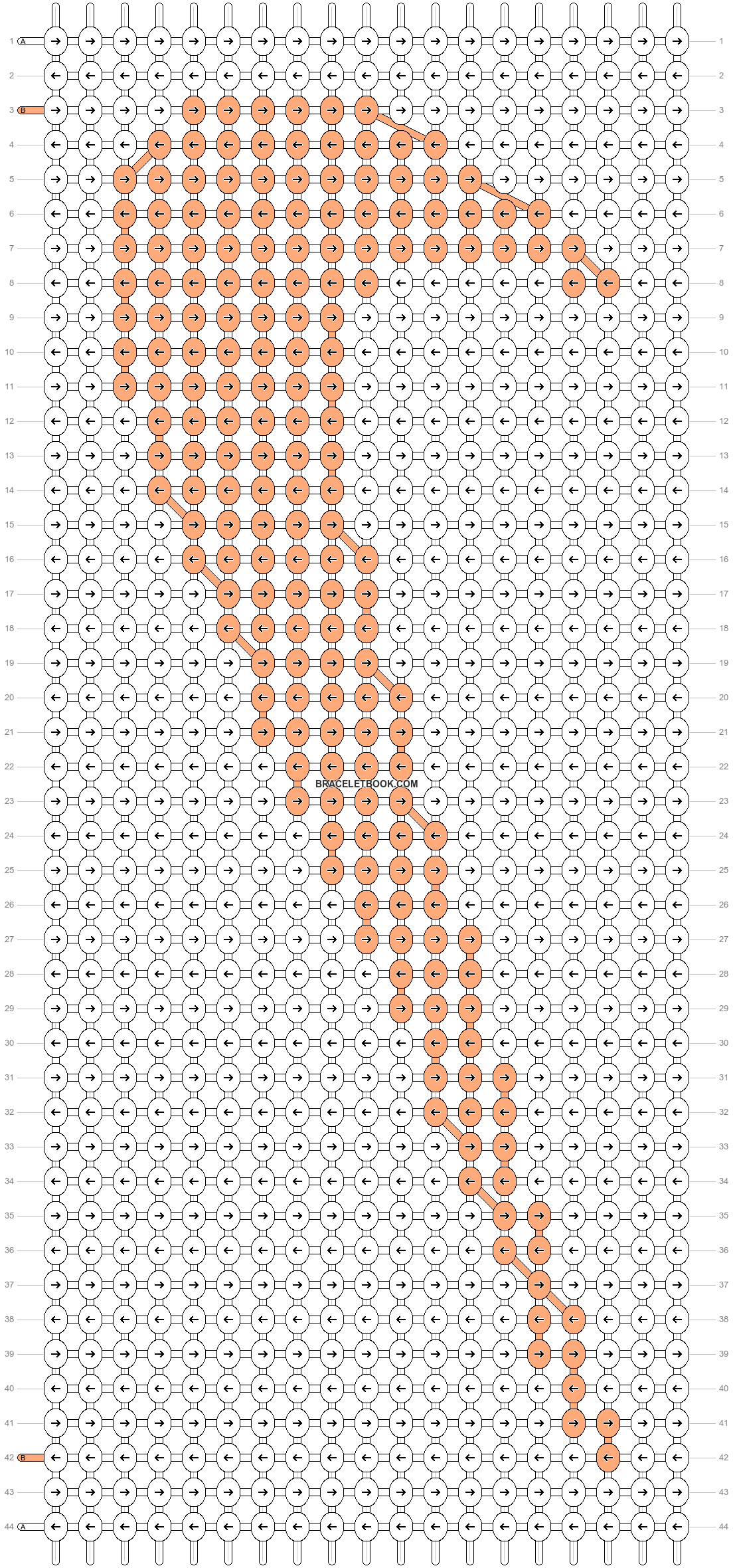 Alpha pattern #76403 pattern