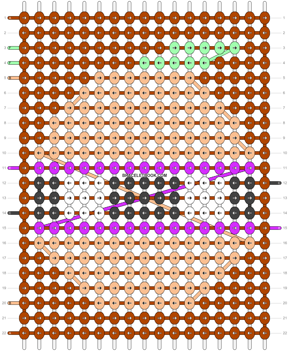 Alpha pattern #76712 pattern