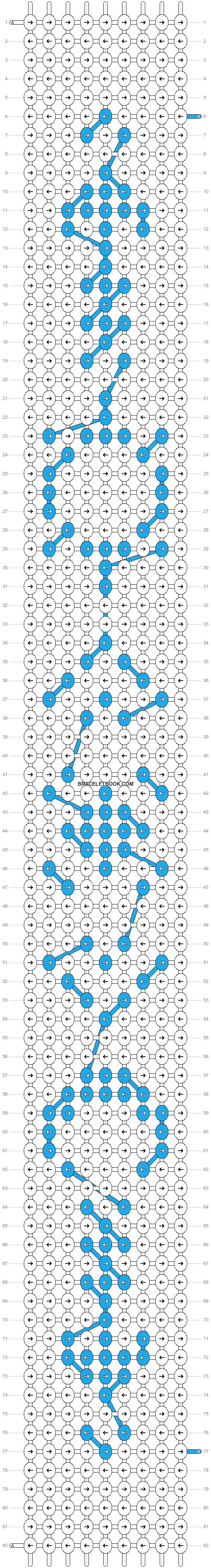 Alpha pattern #77975 | BraceletBook
