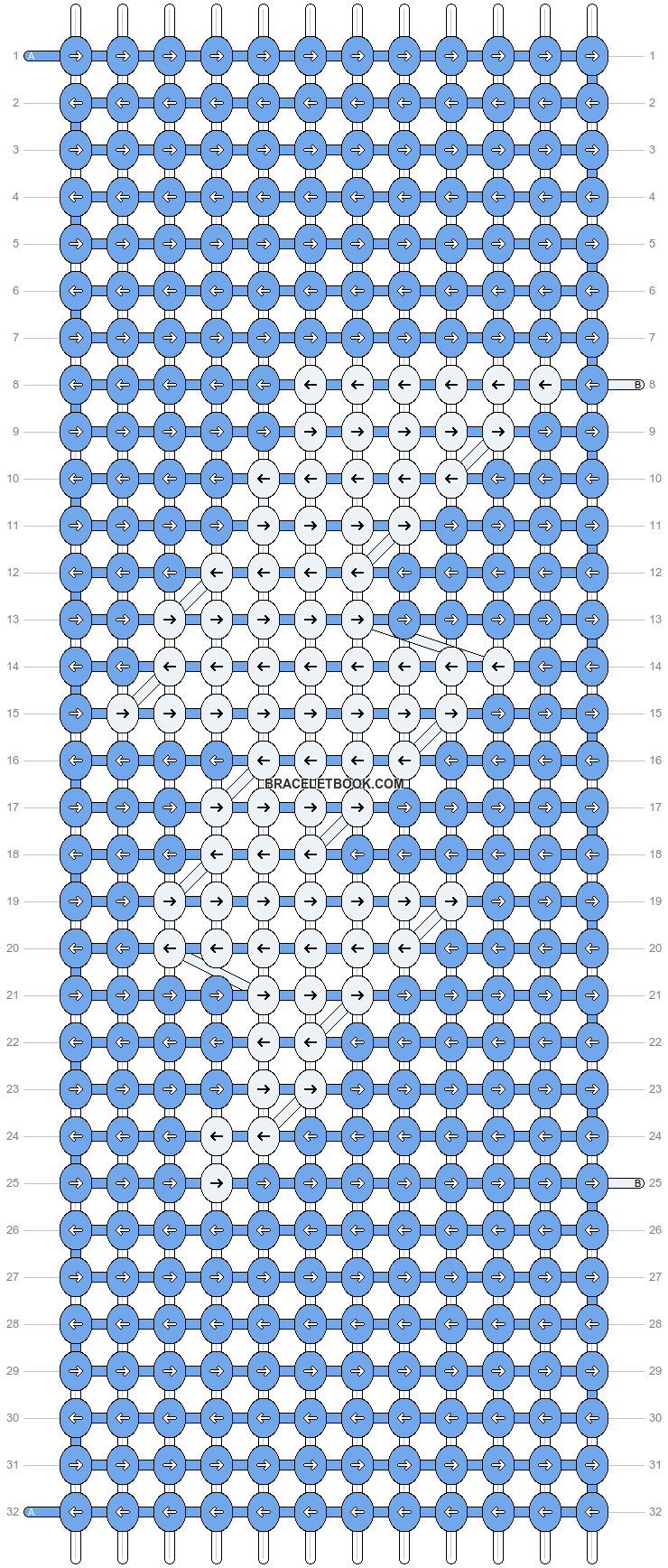Alpha pattern #78342 pattern