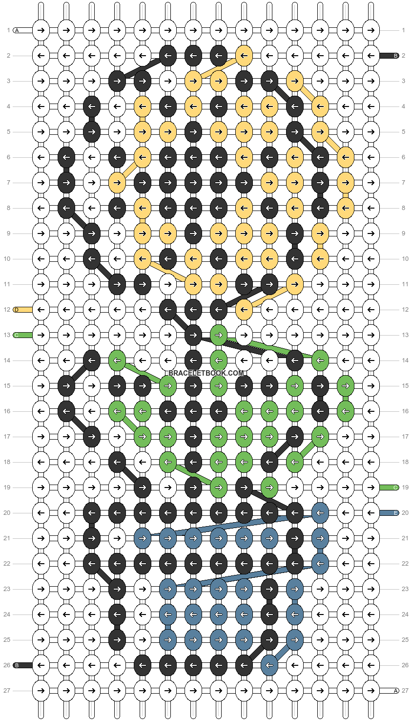 Alpha pattern #81013 pattern