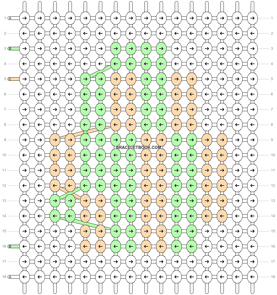 Alpha pattern #84474 pattern