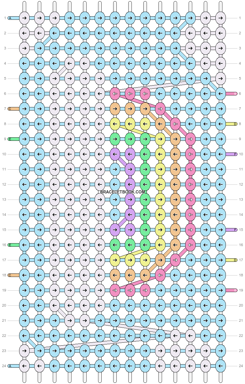 Alpha pattern #84640 pattern
