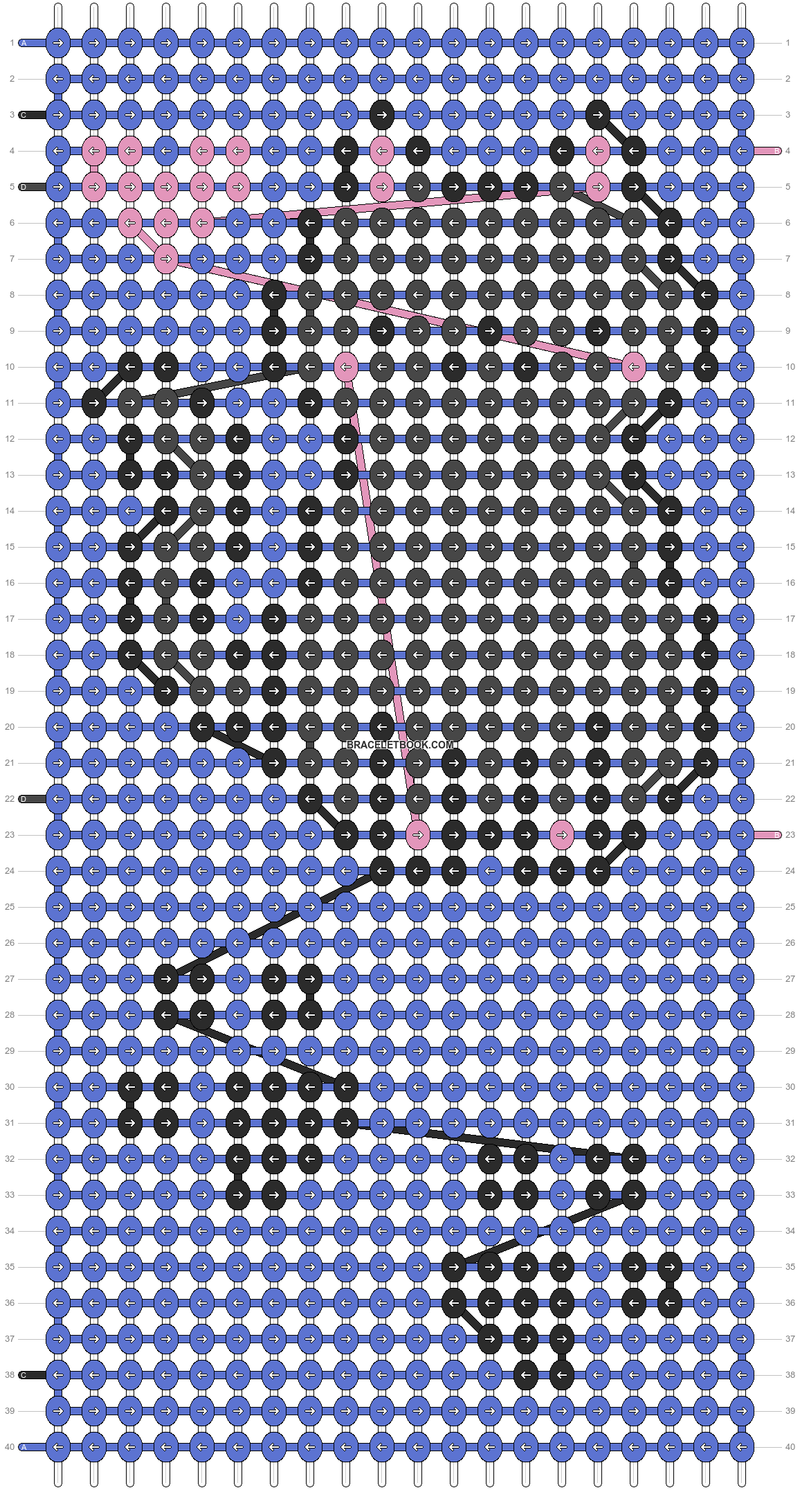 Alpha pattern #84644 pattern