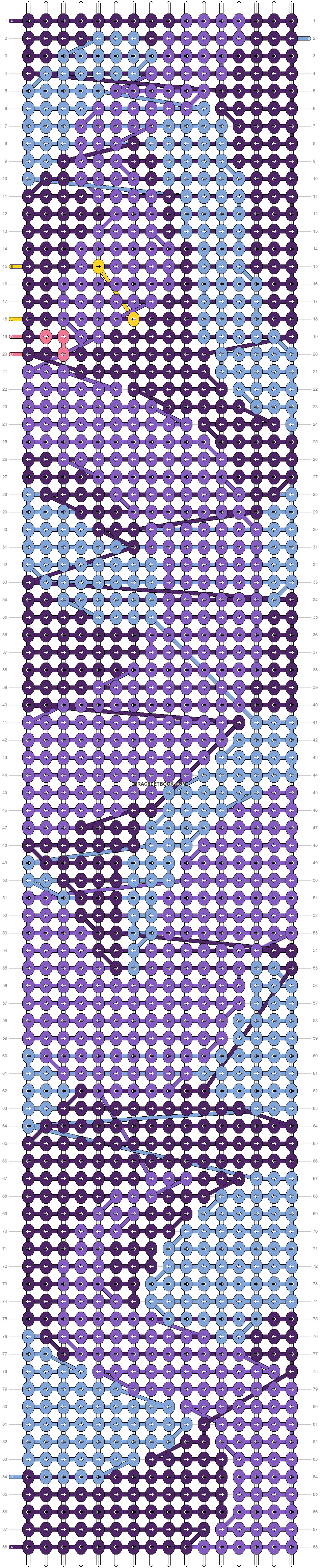 Alpha pattern #85002 pattern