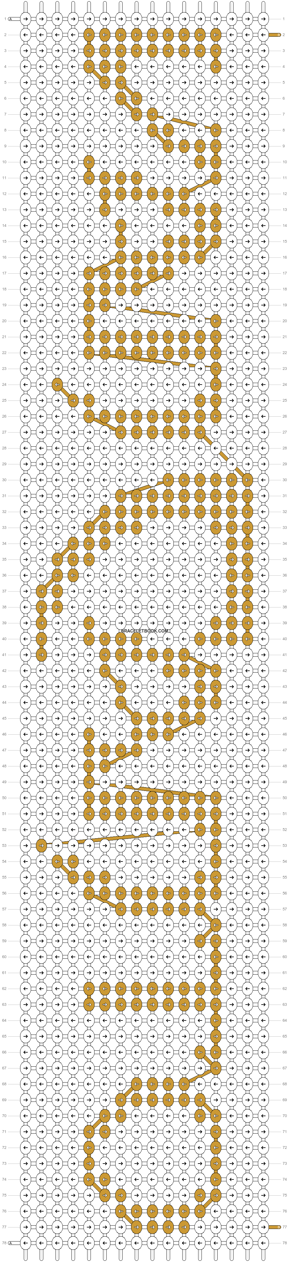 Alpha pattern #85040 pattern