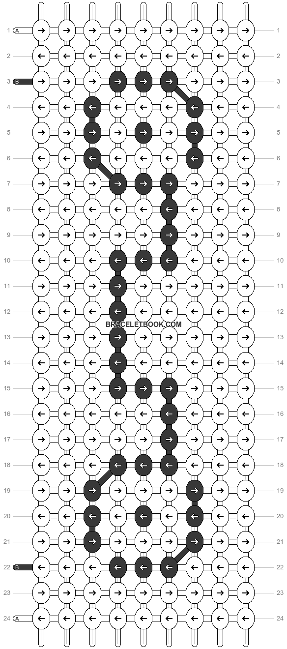 Alpha pattern #85260 pattern