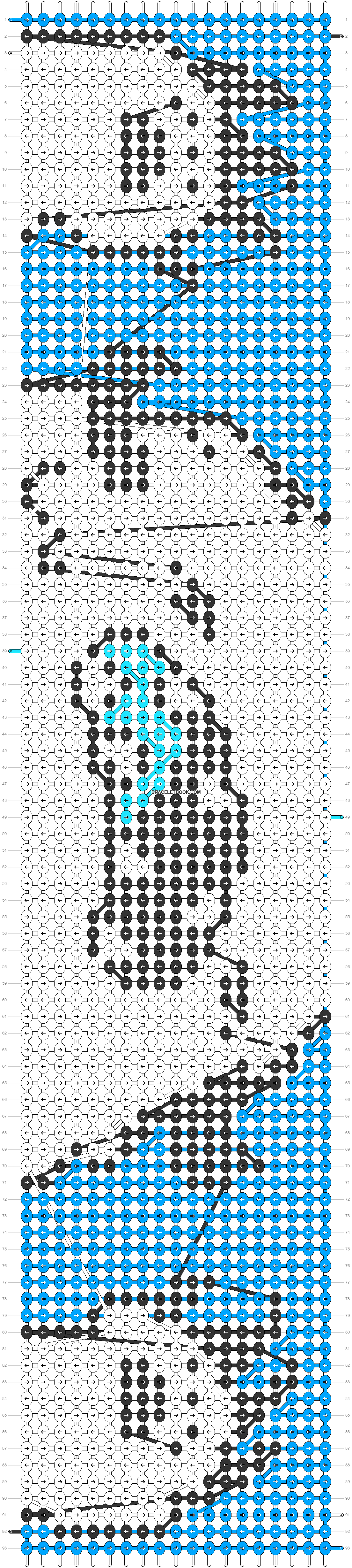 Alpha pattern #85279 | BraceletBook