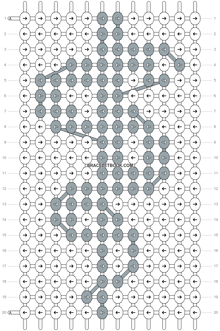 Alpha pattern #88971 pattern