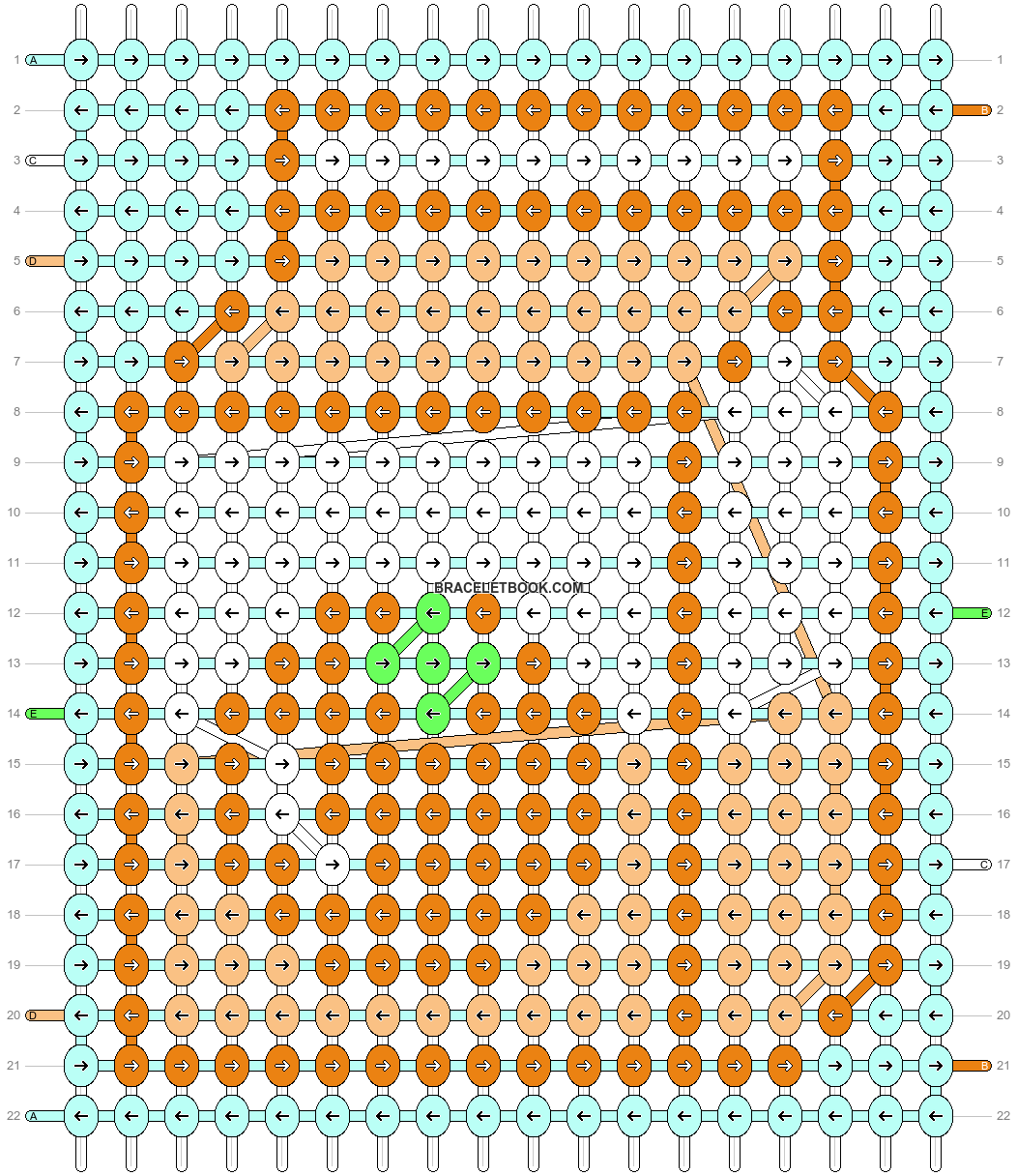 Alpha pattern #90791 pattern