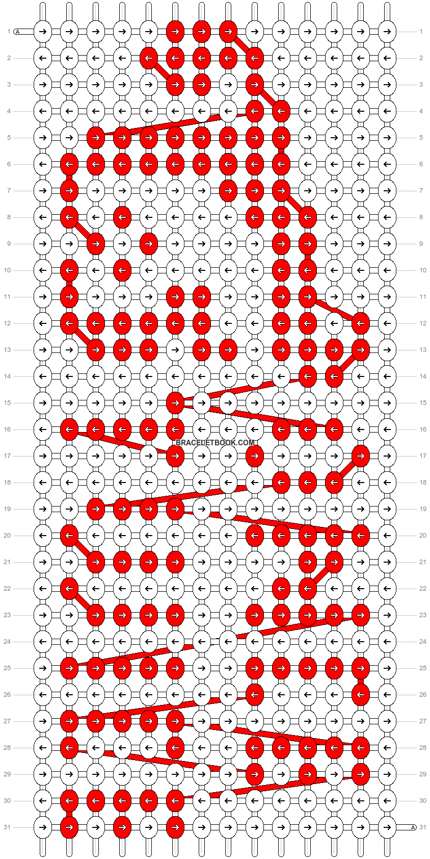 Alpha pattern #90813 pattern