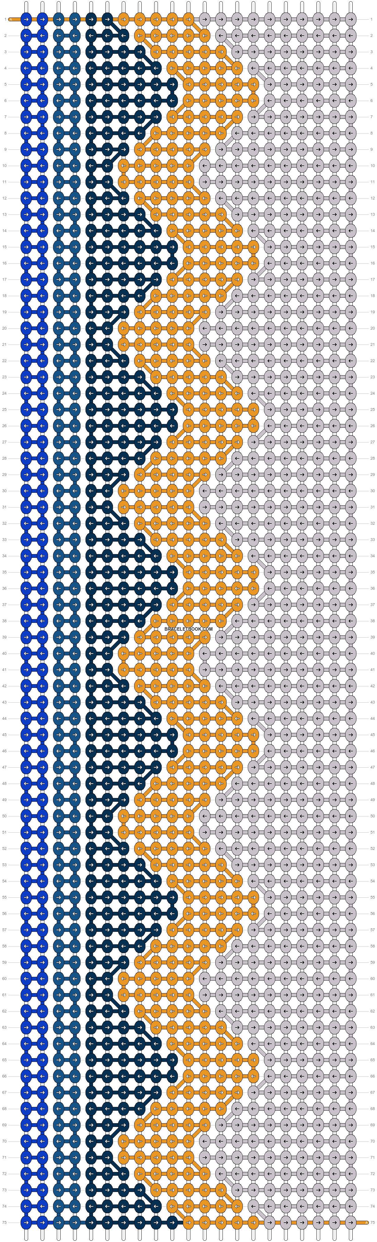 Alpha pattern #91926 | BraceletBook
