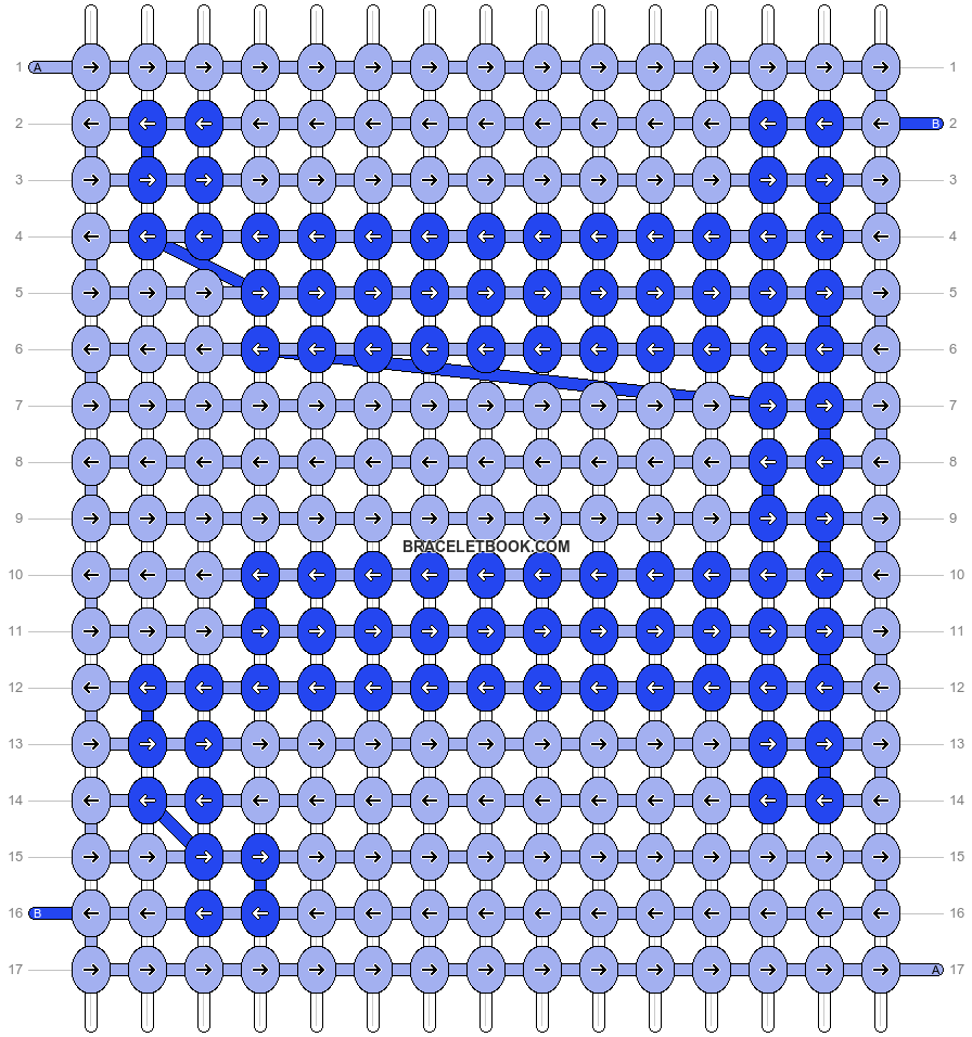 Alpha pattern #93372 pattern