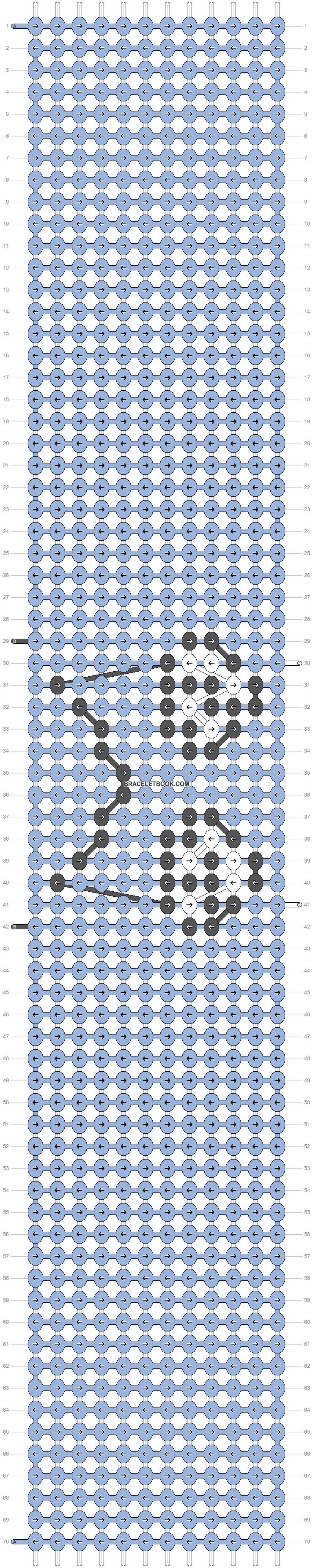Alpha pattern #93659 pattern