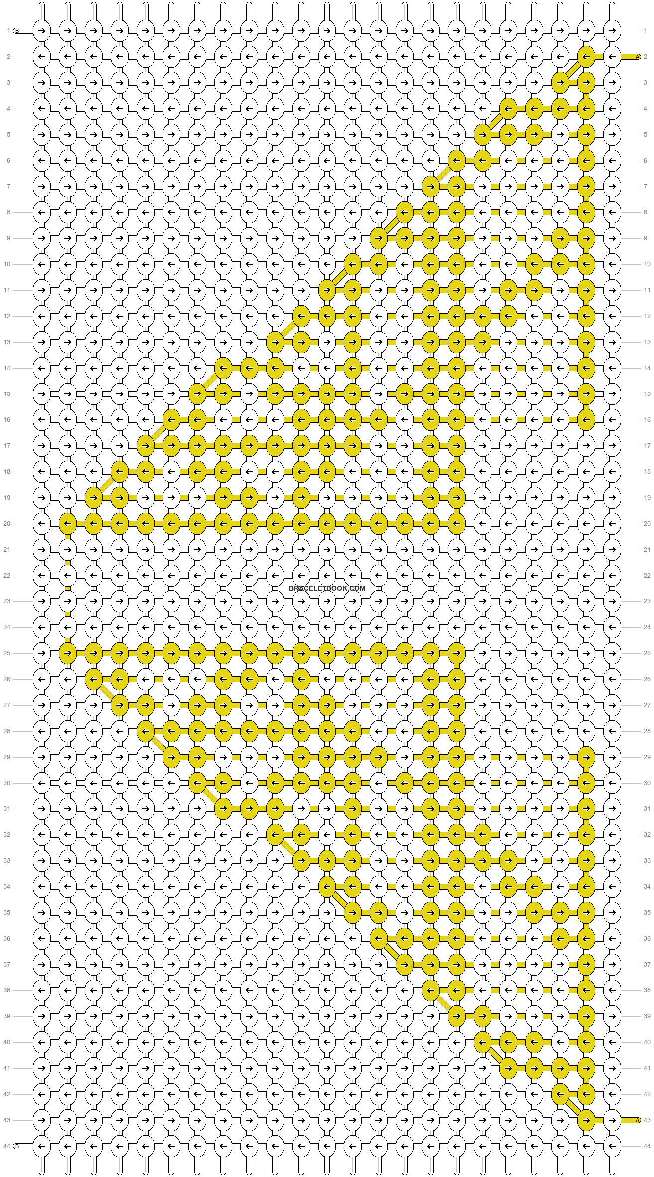 Alpha pattern #93852 pattern
