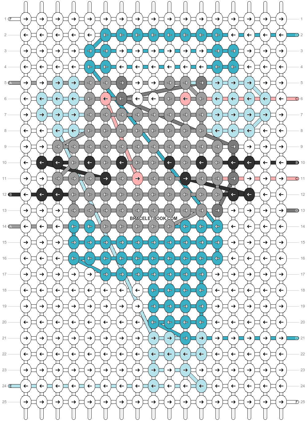 Alpha pattern #93870 pattern