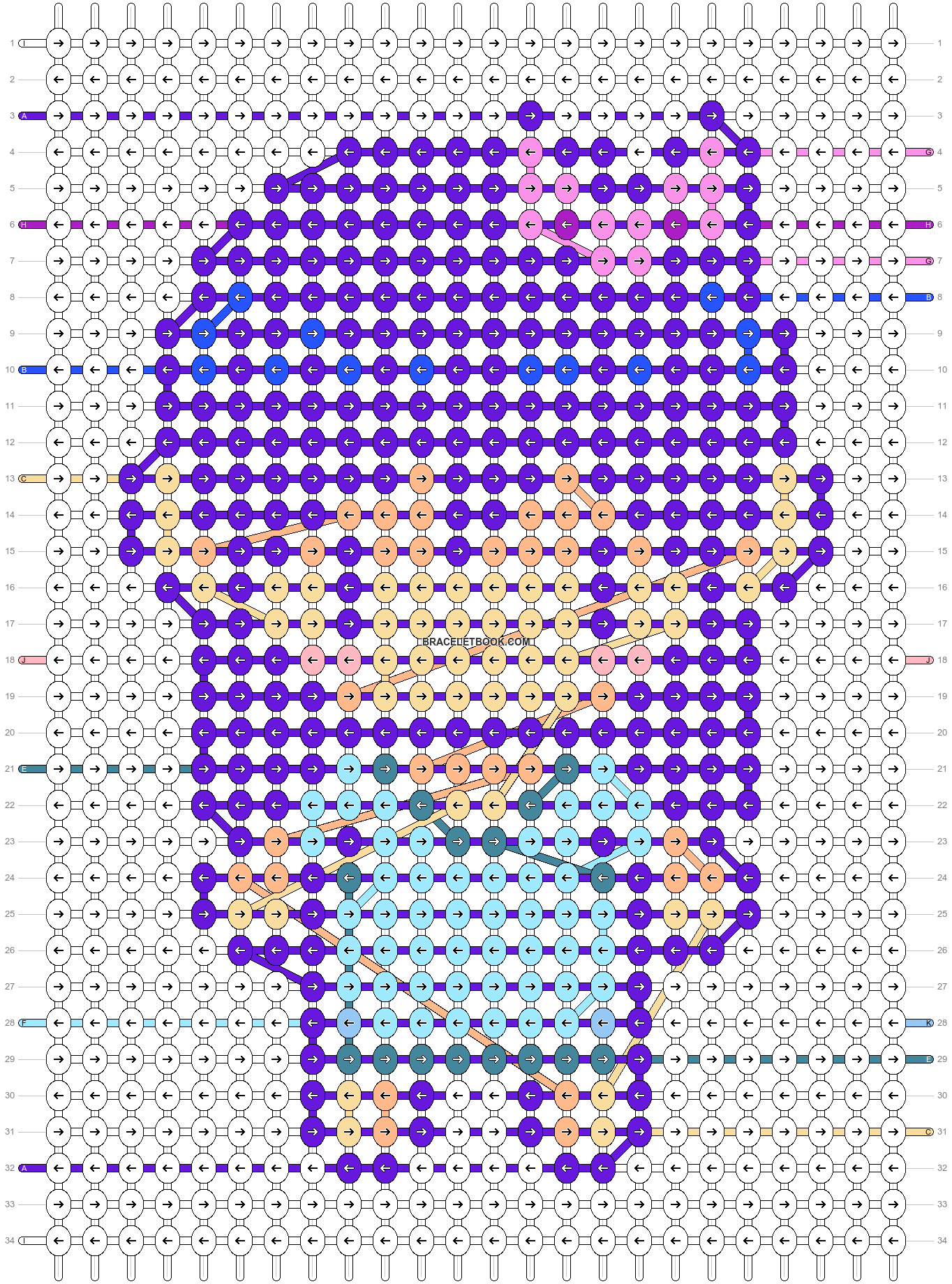 Alpha pattern #94407 pattern