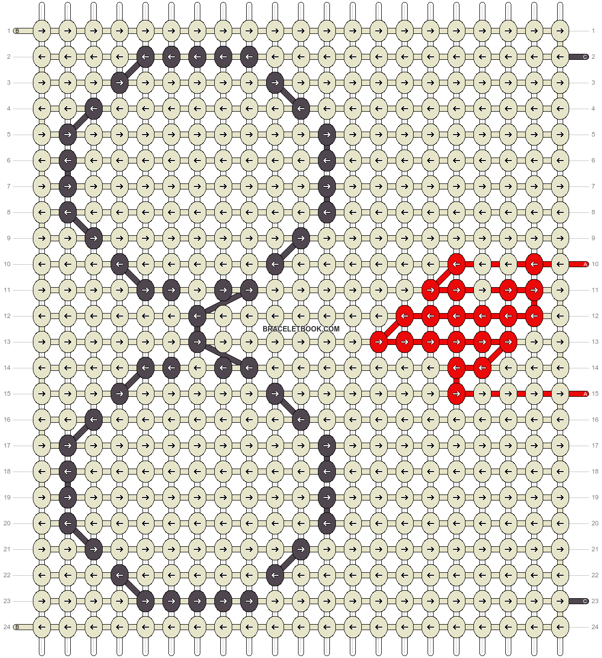 Alpha pattern #94458 pattern