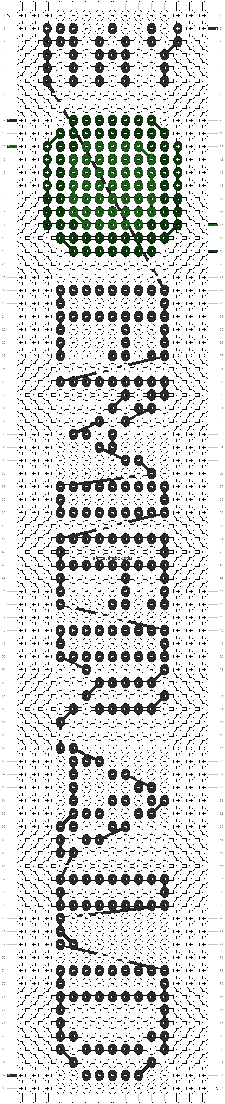 Alpha pattern #95202 pattern