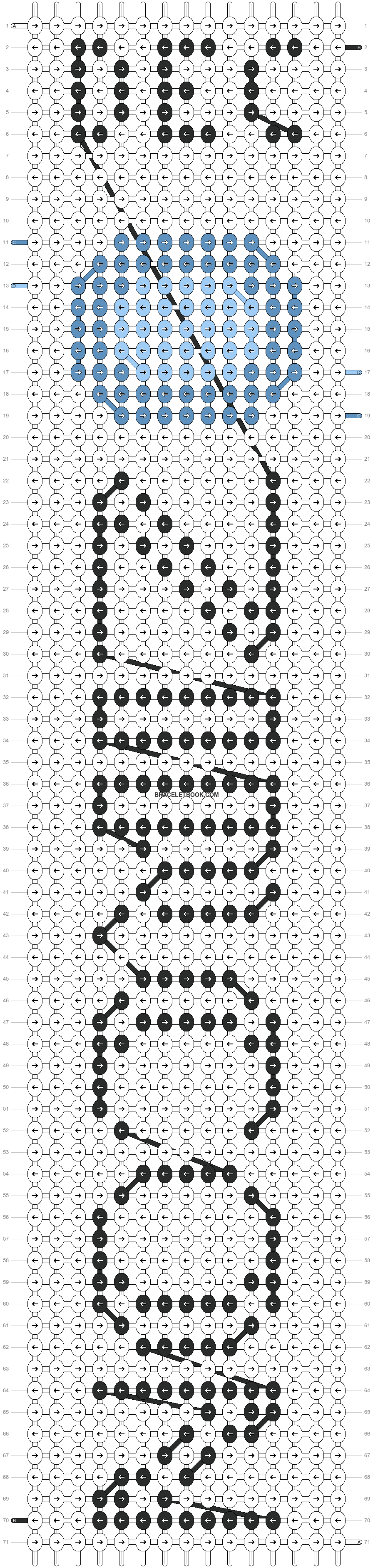 Alpha pattern #95206 pattern
