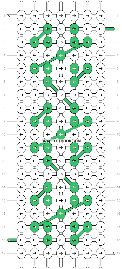 Alpha pattern #95414 pattern
