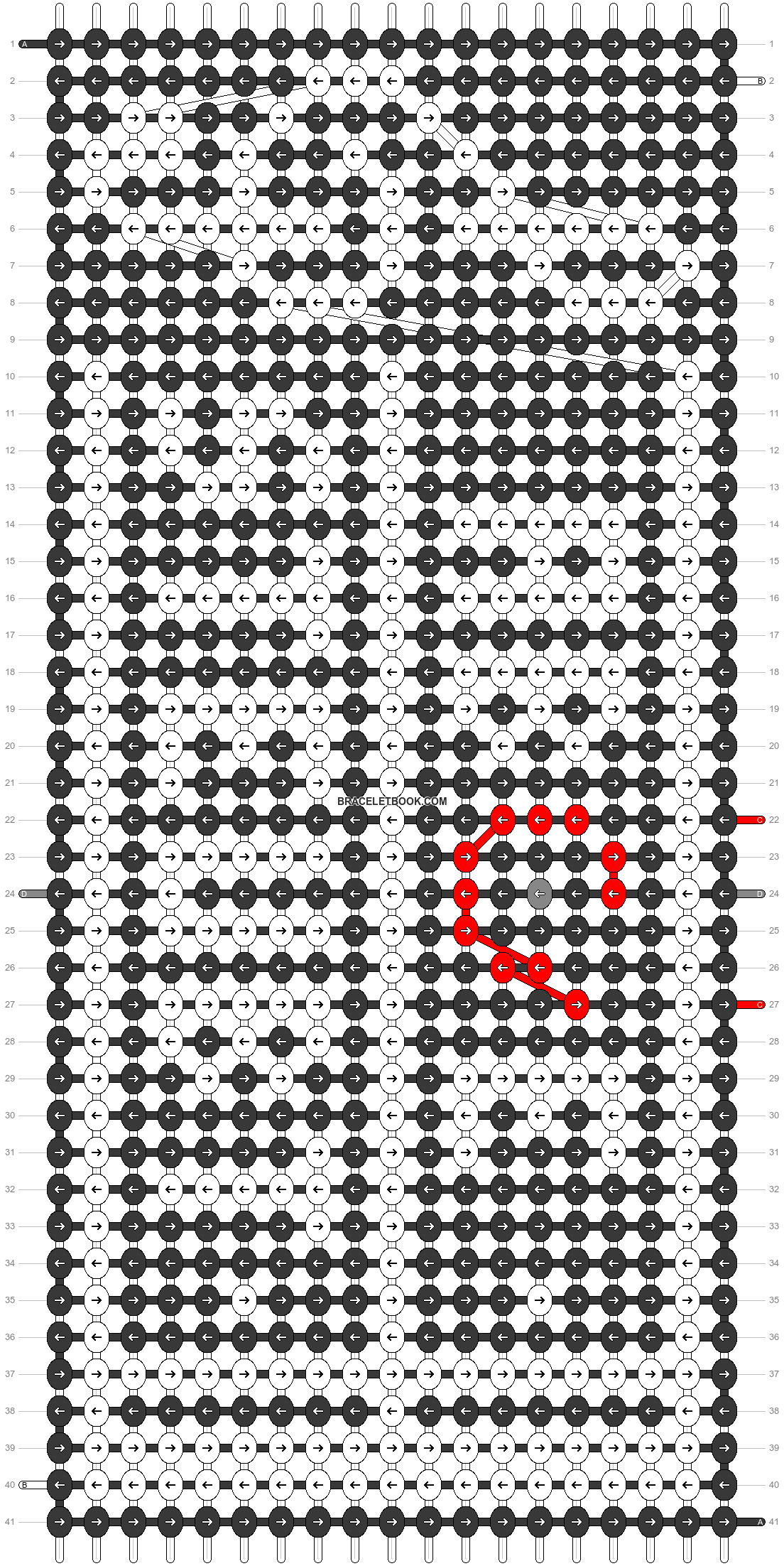 Alpha pattern #95489 pattern