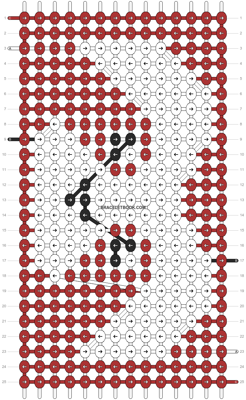 Alpha pattern #95695 pattern