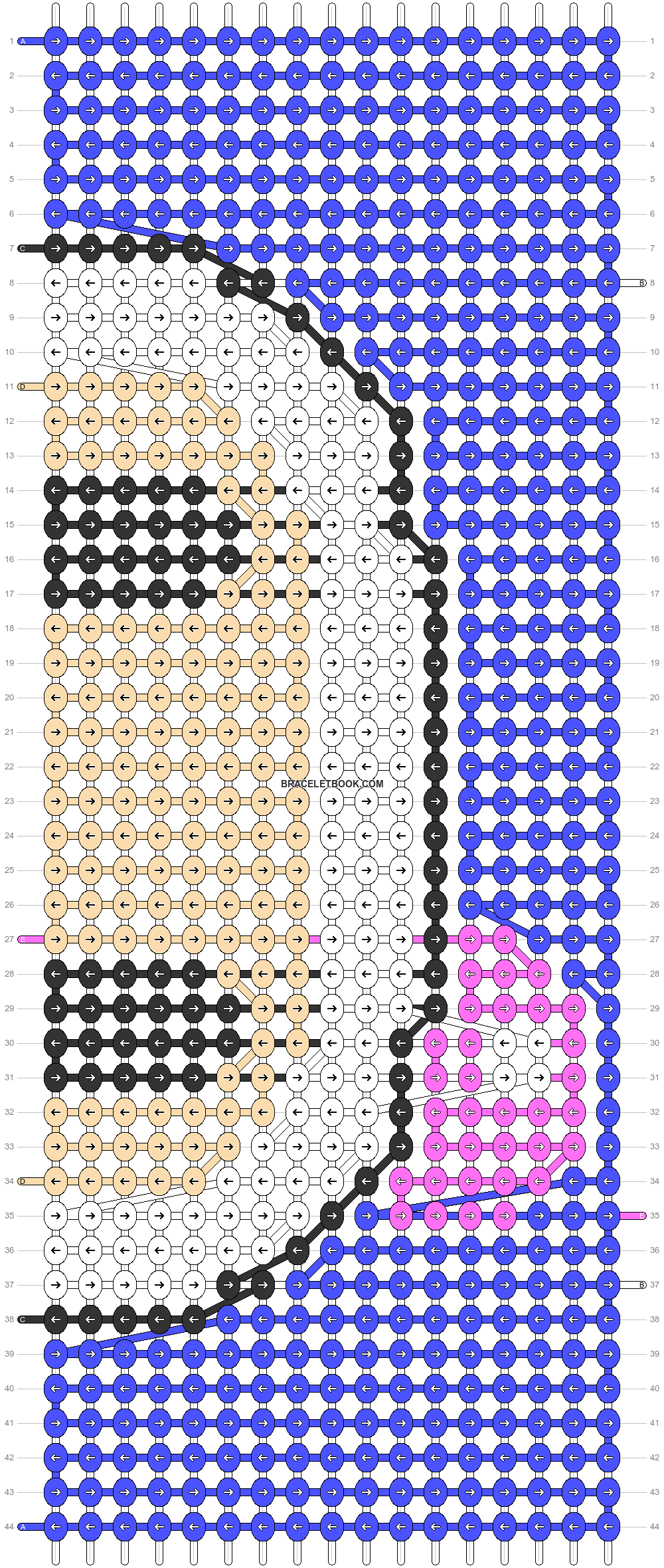 Alpha pattern #96003 pattern