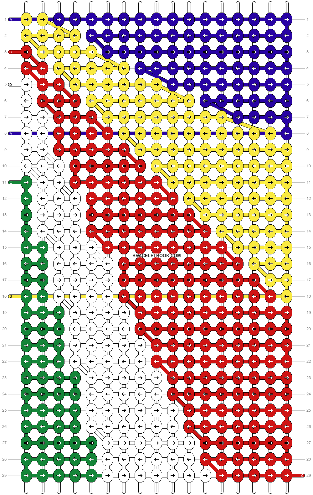 Alpha pattern #96401 pattern