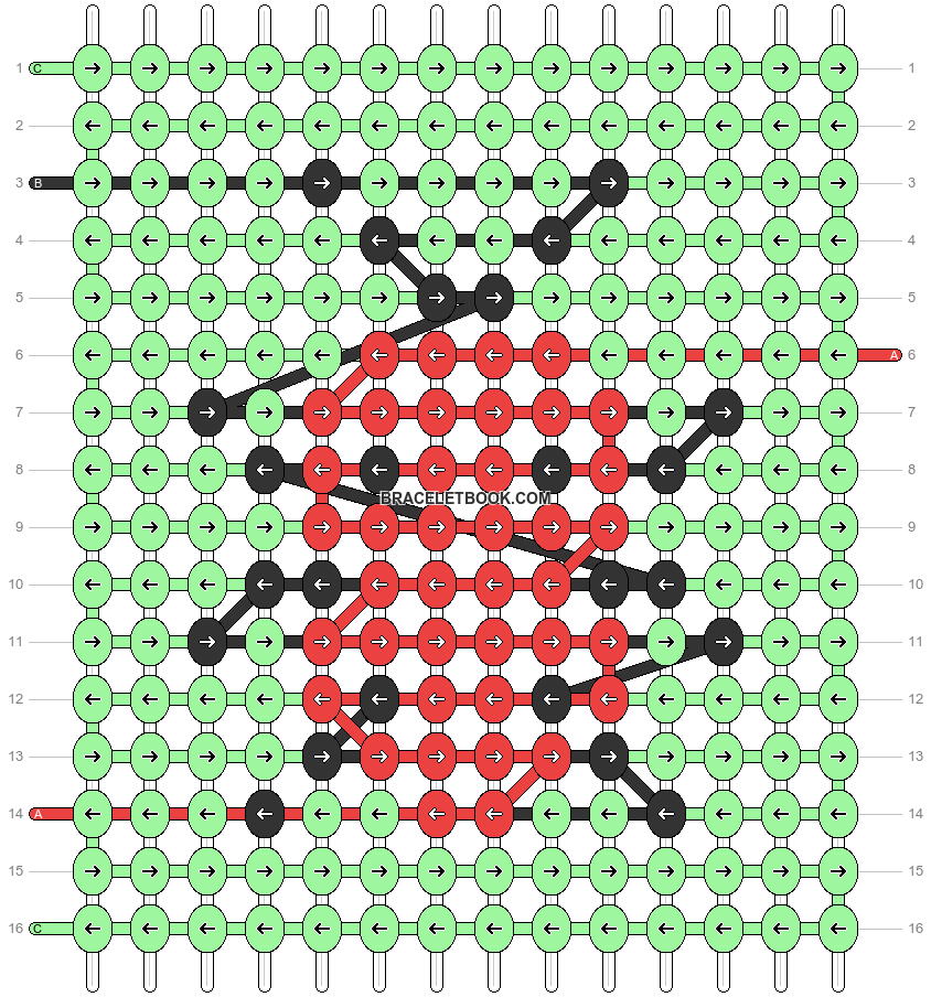 Alpha pattern #97432 pattern