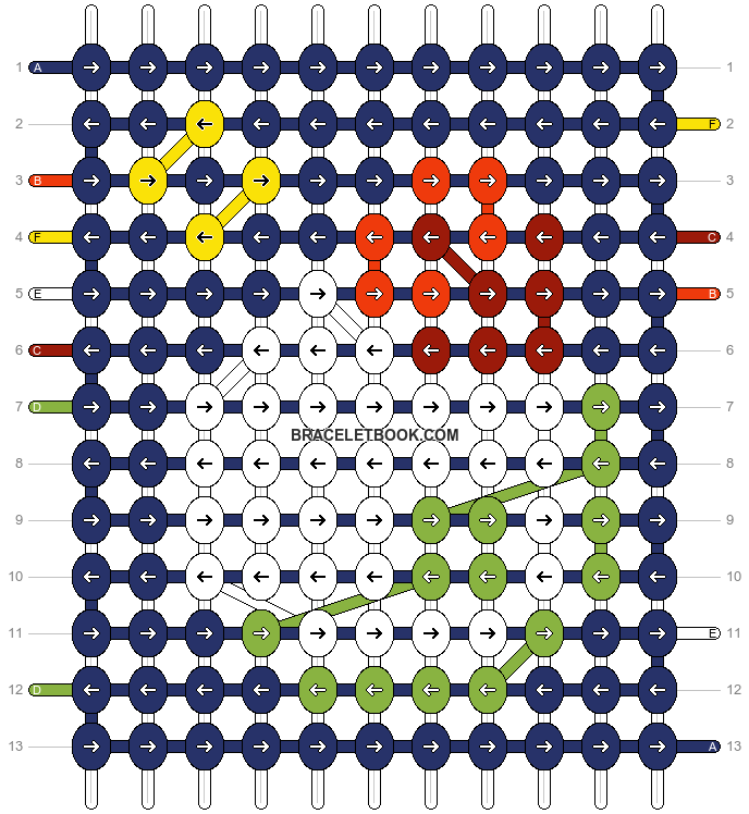 Alpha pattern #97444 pattern