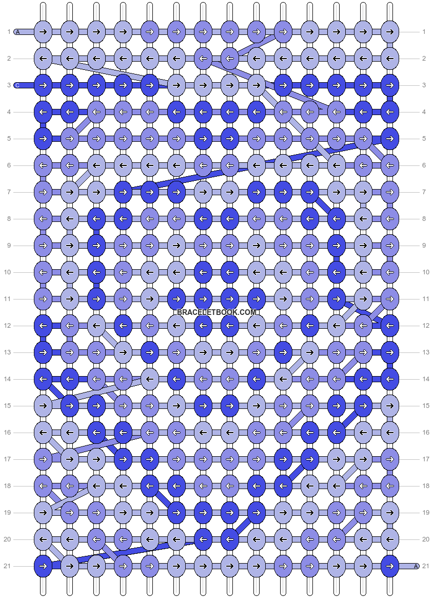 Alpha pattern #97606 pattern