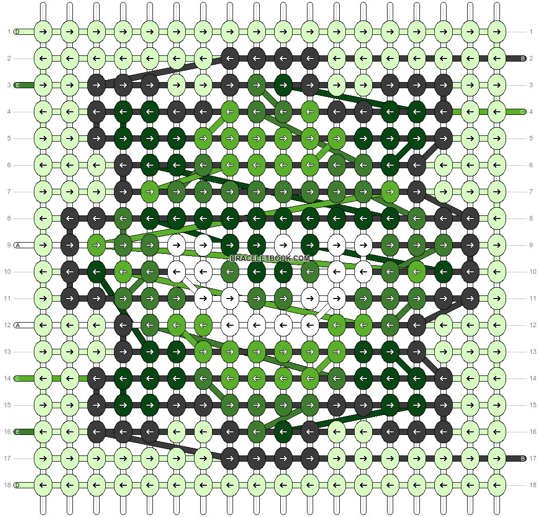 Alpha pattern #98060 pattern