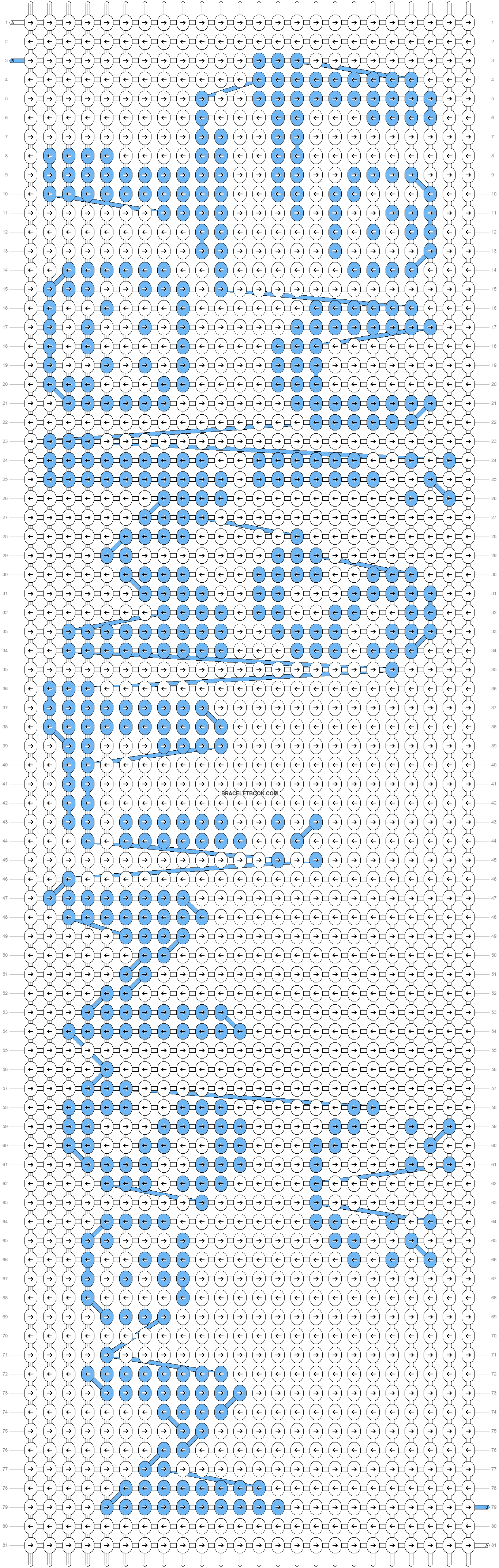 Alpha pattern #98590 pattern