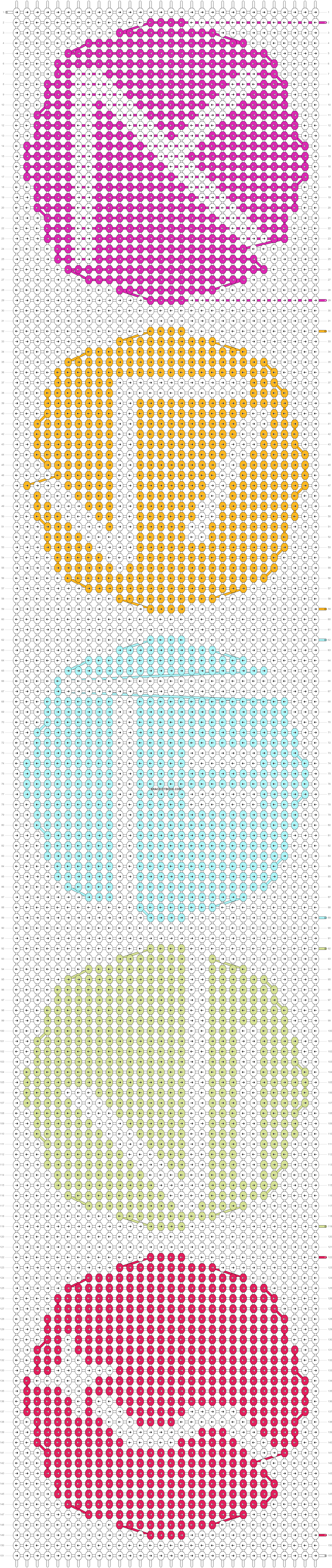 Alpha pattern #103116 | BraceletBook