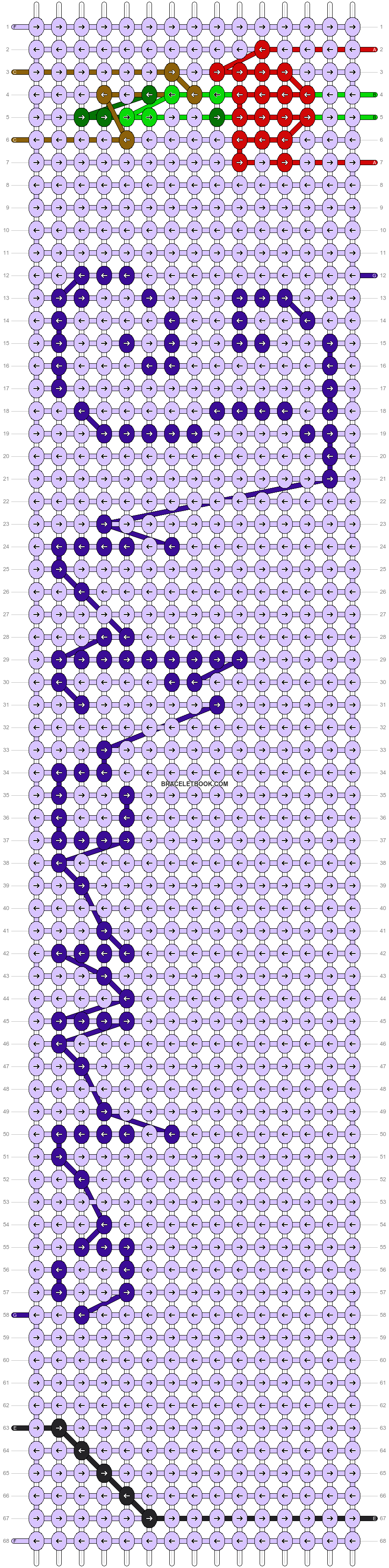 Alpha pattern #110216 pattern