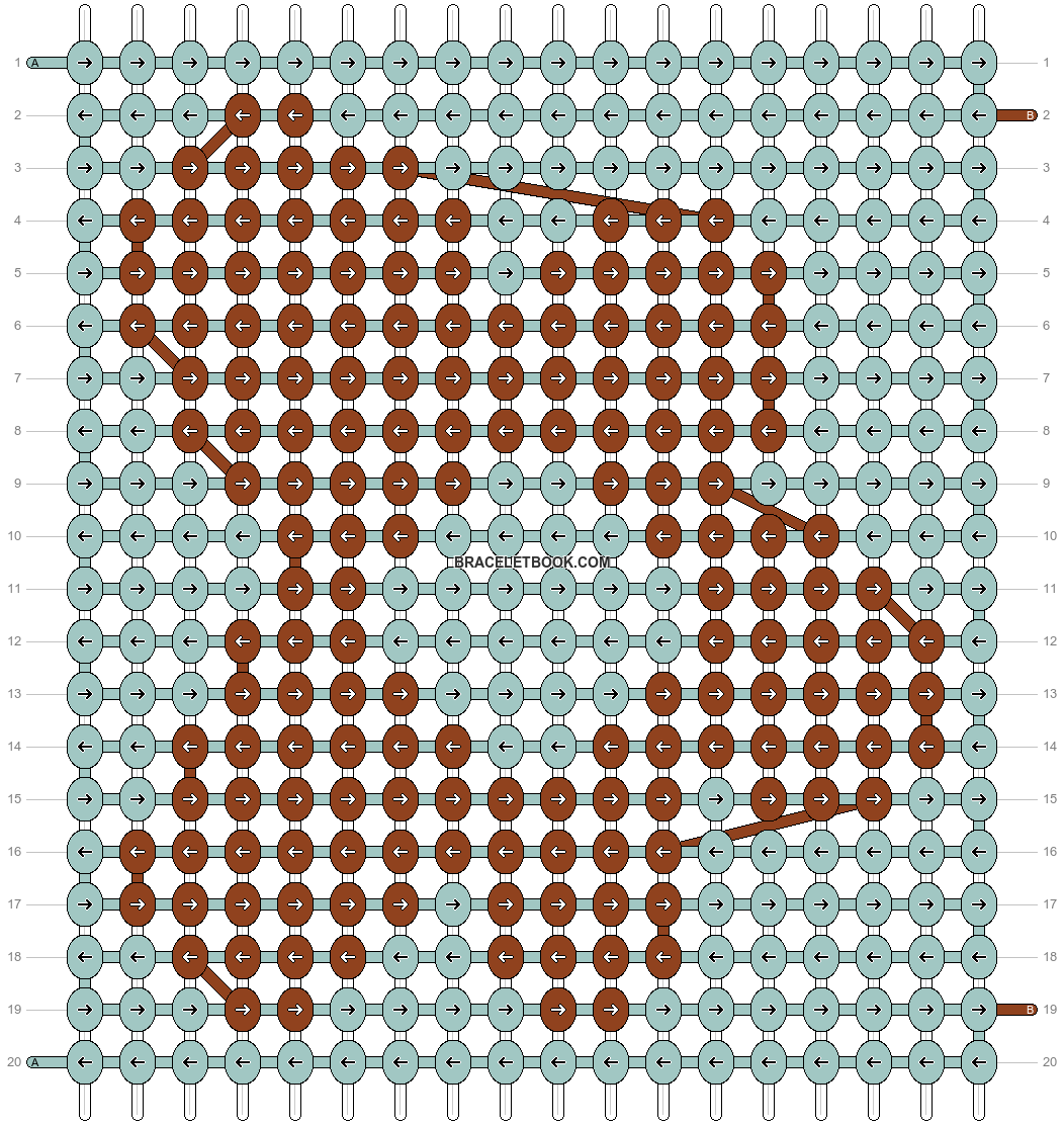 Alpha pattern #110420 pattern