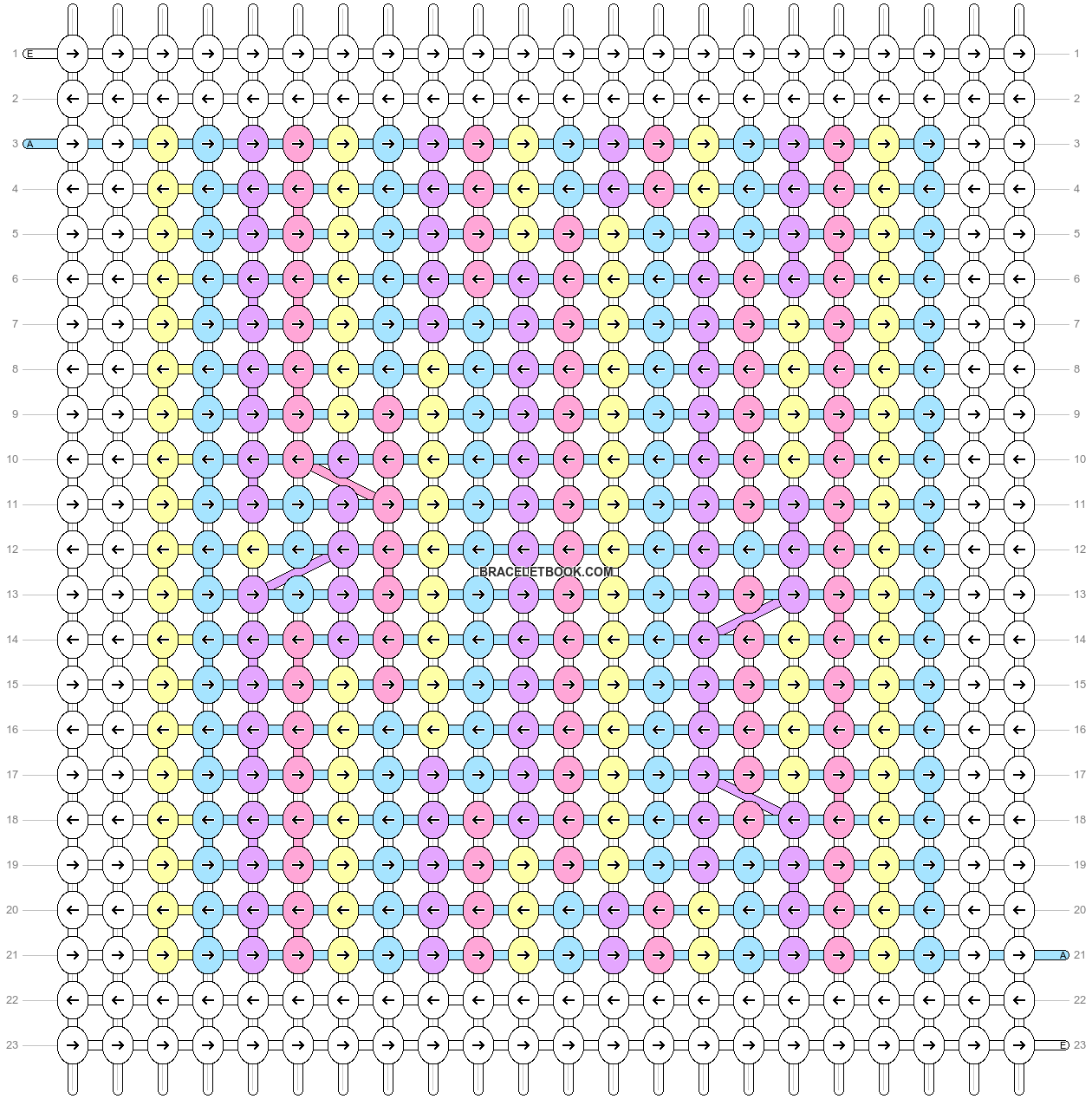 Alpha pattern #110614 pattern