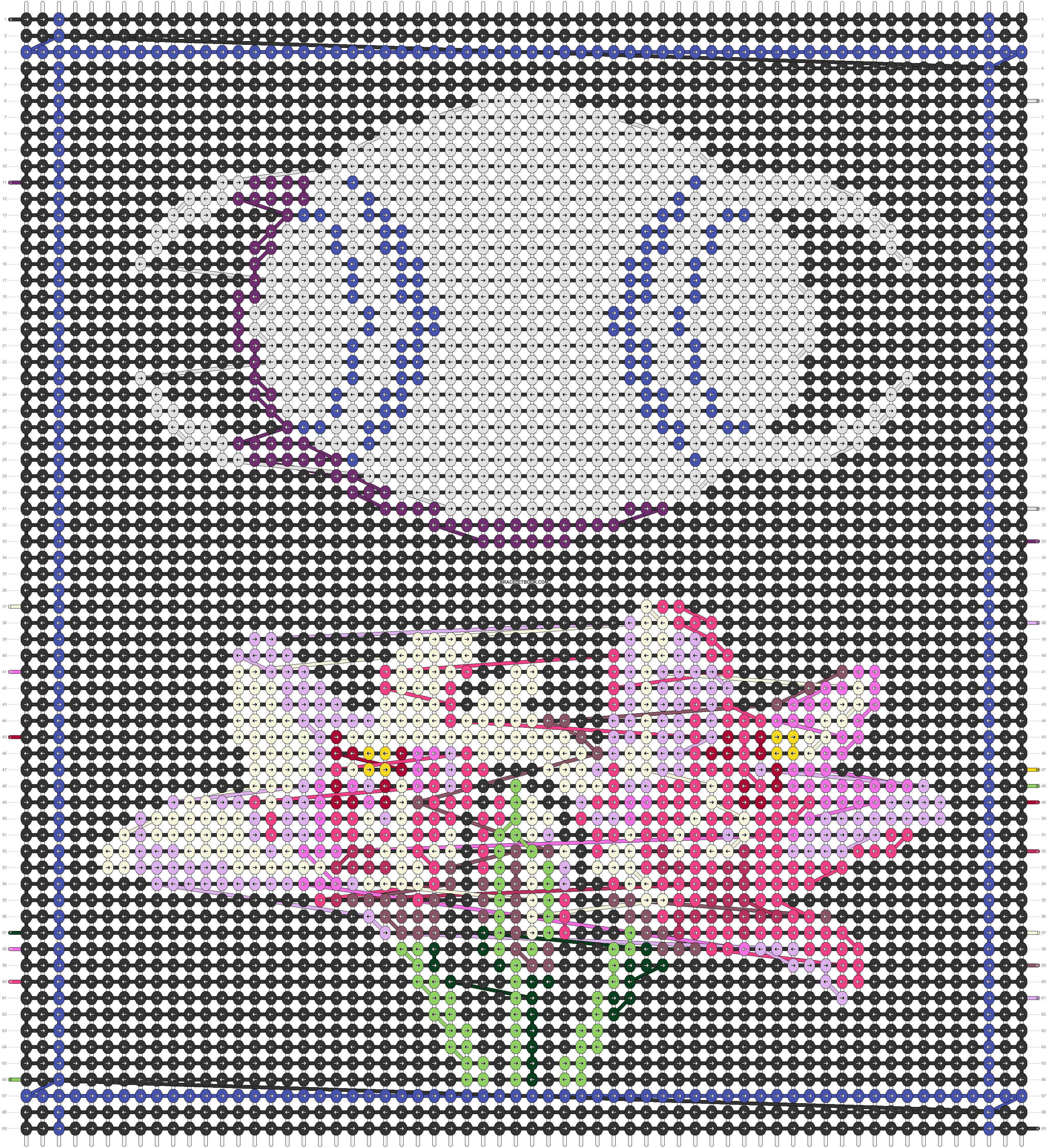 Alpha pattern #110615 pattern