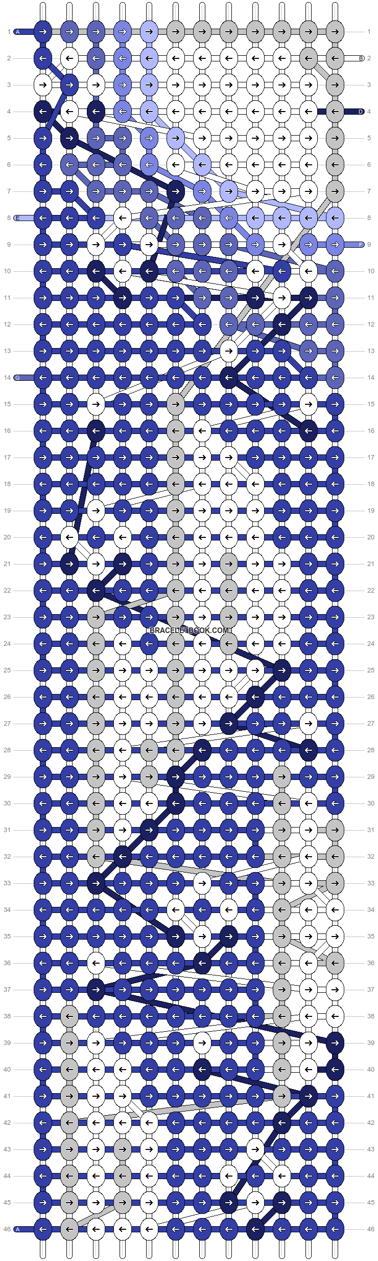 Alpha pattern #113103 pattern