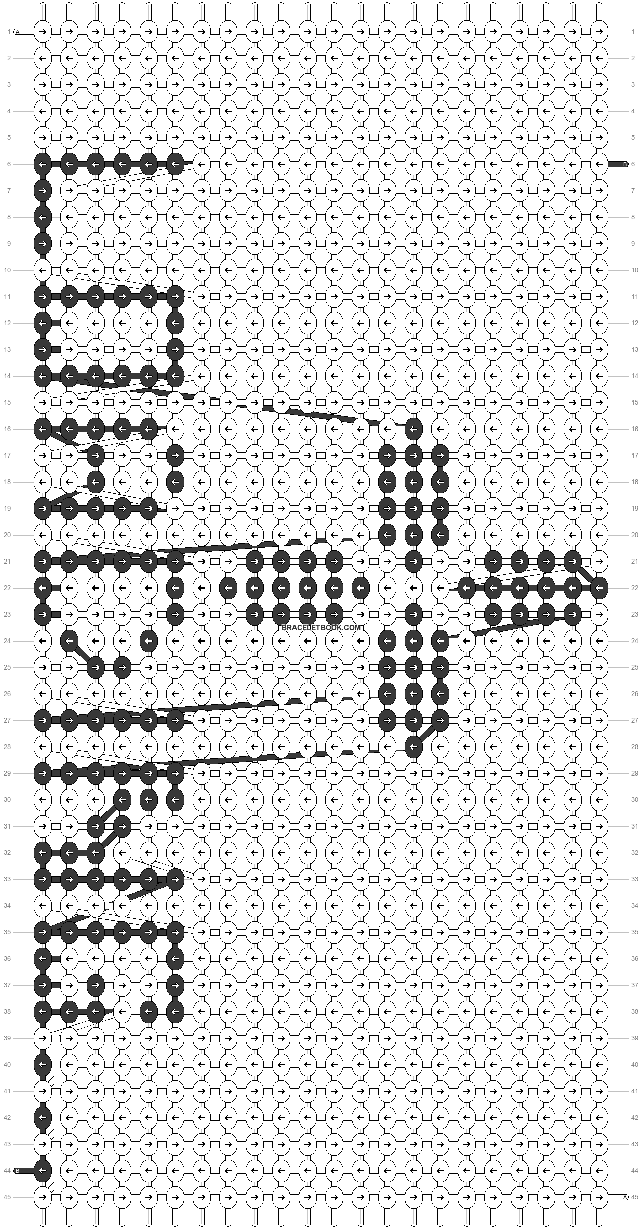 Alpha pattern #114493 pattern
