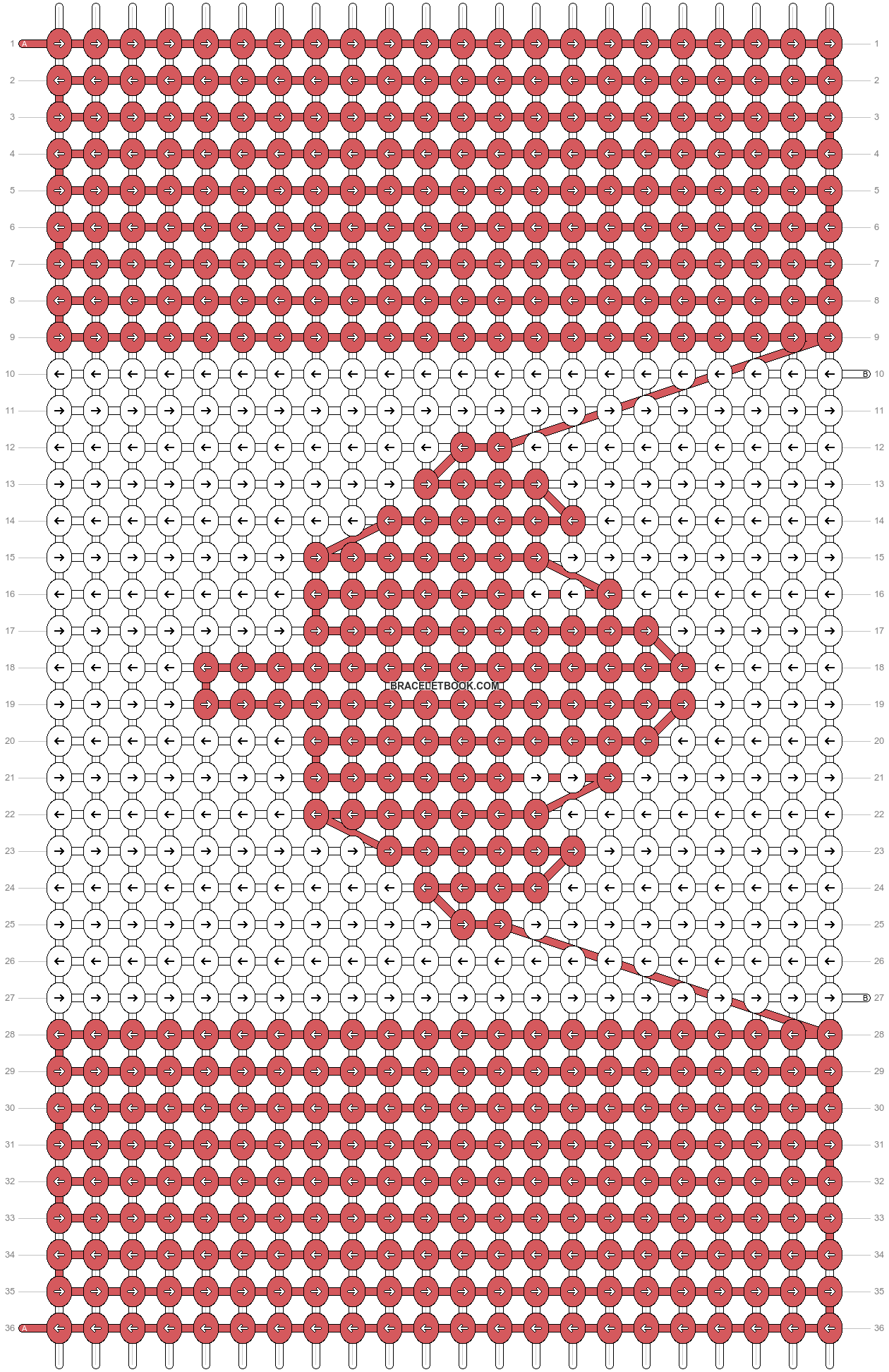 Alpha pattern #114664 pattern